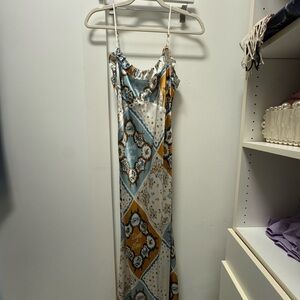 Reformation Bohemian silk Maxi Dress